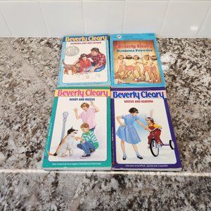 4 Ramona books by Beverly Cleary Paperback